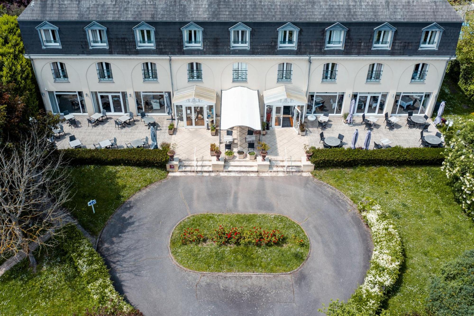 Hotel Le Pré Saint Germain Louviers Exterior foto