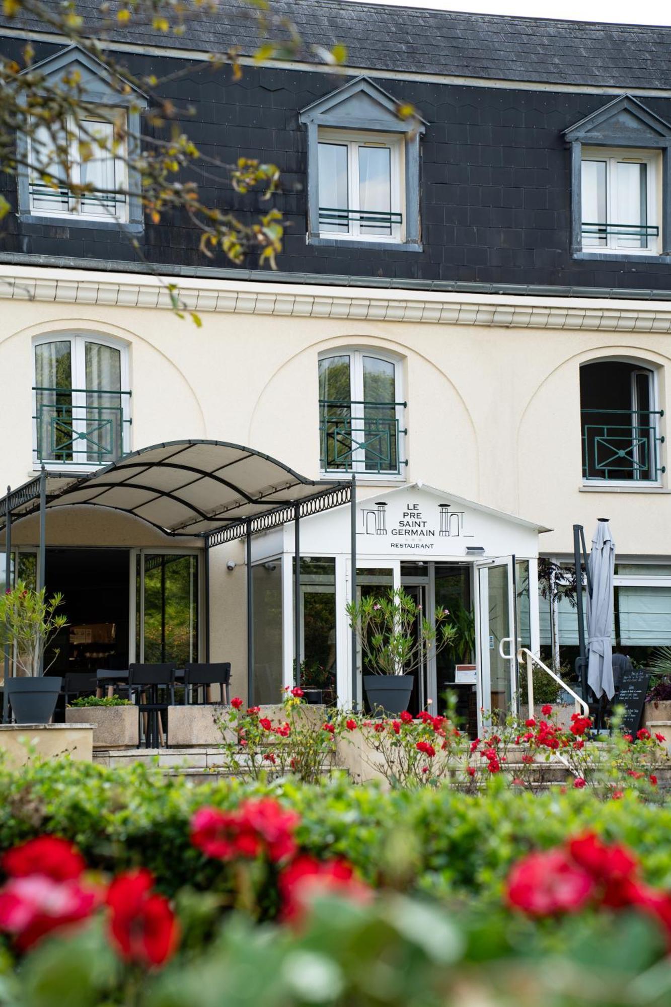 Hotel Le Pré Saint Germain Louviers Exterior foto